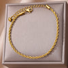Stainless Steel Chain Anklets for Women Accessories Gold Color Ankle Bracelet Anklet Summer Beach Boho Jewelry Gift - Image 3