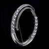 Crystal Rhinestone 26 Letters Women Collar Brooch Pin Corsage Bouquet Jewelry - Image 20