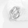 Leo Stainless Steel Irregular Brooches Women Unisex Glossy Geometric Pins Banquet Party Clothing Accessories - Image 13