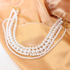 Pearl-Style Choker Necklace with Layered Bead Details - Image 26