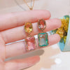 Earrings Beautiful Colorful Baroque Crystal Stone AB Style Dangle Woman Earrings Designers Christmas Jewelry - Image 2