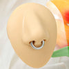 1pc Exaggerated c-Shaped Non-Piercing Nose Ring Fake Piercing Non-Piercing Ear Bone Clips For Men Ear Cuff Earrings - Image 3