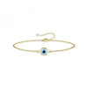 Gold Color Zircon Evil Blue Eye Bracelet Bangle Lucky Jewelry Women Gift Adjustable Handmade - Image 15