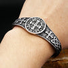 Classic Saint Benedict Cspb Bracelet For Men Women Stainless Steel Cross Opening Bangles Biker Jewelry - Image 6