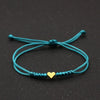 Tiny Heart Charm Bracelets for Women Girls Simple Blue Black Red Rope Chain Braided Bracelet Woven Jewelry Gifts Her - Image 7
