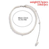 Vintage Elegant Imitation Pearls Back Chain Necklaces for Women Long Chain Tassel Pendant Wedding Jewelry Bikini Back Chain - Image 6