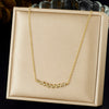 316L Stainless Steel Simple Versatile Zircon Geometry Flowers Bowknot Series Pendant Necklace Lady Classic Charm Jewelry - Image 12