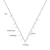 Round Cubic Zircon Charms Long Necklace Woman Choker Stars Moon Elegant Chain No Fade Fariy Jewelry - Image 27