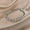 Greatera Light Twisted Steel Ball Gold Chain Bracelet Charm Two Tone Unique Artistic Men Women Bangle - Image 7