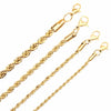 3mm Width 45cm/50cm/55cm/60cm Stainless Steel Rope Chains Necklace Women Men Accessories Gold Color Collars Basic Gift - Image 4