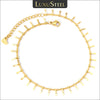 Stainless Steel Anklets Bracelets For Women Tassel Starfish Charm Gold Color Link Chain On Leg Foot Jewelry - Image 1