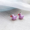 Cute Simple Funny Small Drop Earrings For Women Girls Children Animal Duck Frog Mushroom Cloud Shape Resin Dangle Jewelry Gift - Image 8