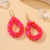 Small Earrings National Flag Colors Water Drop Earrings for Women Handmade Beads Crystal Earrings Gift Jewelry - Image 14