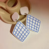 Acrylic Resin Korean Geometric Earrings Simple Round Square Triangle Drop Dangle Earrings for Women Girl Party Jewelry - Image 4