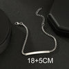 Personalized Bracelet For Men Women Stainless Steel Multi Styles Blank Nameplate Heart Bracelet Party Jewelry Gift - Image 27