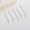 Silver Total Length 45cm Chain Choker Necklace for Women Minimalist Jewelry Accessories - Image 3