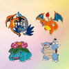 Kawaii Anime Brooch Charizard Venusaur Squirtle Lapel Pins Enamel Brooch Cute Badges for Backpacks Jewelry Fans Gifts - Image 1