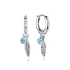 Heart and Hoop Earrings with Cubic Zirconia in Many Styles - Image 36