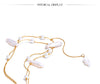 Exclusive Design Baroque Natural Freshwater Pearls Necklace Stainless Steel Double-Layer Chain Jewelry Gift - Image 13