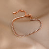 Eourpean Silver Red&Pink&Bule Round Stone Bracelet Women Jewelry For Birthday Anniversary'Gift - Image 21