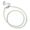 Stone Beads Necklace 2mm Round Faceted Beaded Necklace Crystals Amethysts Necklaces for Women Collarbone Chain - Image 21
