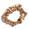 Blue Stone Choker Necklace Irregular Gravel Aquamarines Crystal Quartz Chip Beads Necklace For Women Jewelry - Image 18