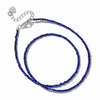 Faceted Gemstones Necklace 2mm Beads Quartz Crystal Tourmaline Lapis Shining Stone Beaded Necklace Choker Jewelry - Image 42