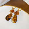 Vintage Irregular Resin Drop Dangle Earrings For Women Geometric Water Droplet Earrings Wedding Ear Jewelry K - Image 7