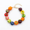 Dopamine 3D Fruit Beaded Necklace Bohemian Retro Pomegranate Strawberry Tomato Choker Exaggerated Bracelet Bikini Jewelry Gift - Image 18