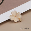 Mini Brooches for Women Clover Sun Flower Bow Knot Bee Cat Anti Slip Buckle Metal Lapel Pin Clothing Accessories - Image 15