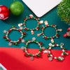 Christmas Tree Bracelet for Women Men Snowman Santa Claus Xmas Snowflake Colorful Year Festival Party Jewelry Gift - Image 6