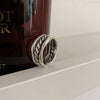 Silver Weave Adjustable Rings For Women Wedding Engagement Jewelry Accessories Jewellery Moneys - Image 3