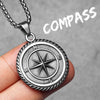 Compass Anchor Stainless Steel Jewelry Simple Men Necklaces With Pendant For Male Women Punk Hip Hop Accessories Gifts - Image 7
