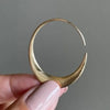 Elegant Simple Designed Golden Plated Hoop Earrings for Women Bohemian Style Daily Versatile for Wedding Vintage Jewelry - Image 4