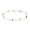 Adjustable Tila Bead Bracelet with Metal Chain and Multiple Color Patterns - Image 10
