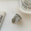 1 Simple Gold Couple Ring Retro Punk Irregular Geometry for a Birthday Party Gift - Image 6