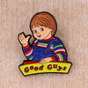 Good Guys Enamel Pin Horror Movie Badges on Backpack Brooches For Women Lapel Pin Halloween Jewelry Cosplay Accessories Gifts - Image 4