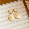 Geometric Resin Drop Earrings in Multiple Colors - Image 12