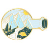 Travel Brooch Field Crossing Hiking Scenery Snow Scene Mountain Peak Alloy Clothing Accessories Backpack Brooch Badge Lapel Pins - Image 25
