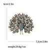 Fully Rhinestone Peacock Bird Brooch and Elegant Coat Pin Jewelry Accessories and Gifts - Image 19
