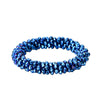 Glass Bead Stretch Bracelet in Multiple Colors - Image 3