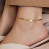 Simple Design Chain Double Anklet, Suitable for Women's Daily Hundred with Accessories Personality Jewelry - Image 8