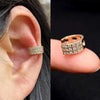 Silver Color Simple Punk Metal Zircon Ear Cuff Clip on Earrings for Women No Pierced Crystal Star Earcuff Ear Wrap Clips Jewelry - Image 13