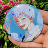 58mm Anime The Summer Hikaru Died Tsujinaka Yoshinori Cosplay Costume Badge Pin Spte Tinplate Brooch Prop Xmas Gift - Image 7