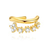 Silver Zircon Double layer Clip Earrings Women 1Piece No Piercing Earring Party Jewelry - Image 25