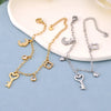 Shell Flower Airplane Star Charm Bracelet Stainless Steel Zircon Jewelry For Women - Image 4