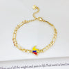 Venezuela Colombia Mexico Flag Cuban Chain Bracelet for Women Men Enamel Country Map Heart Charm Bracelet Patriotic Jewelry Gift - Image 7