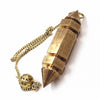 Pendule for Brass Metal Pendulum Divination Necklace Pendant Hexagonal Bullet Women Men - Image 10