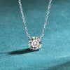 Classic Pendant Necklace with Bright Stone Detail - Image 3