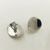 Circular Pleated Ear Clips Without Pierced for Women Personalized Design Irregular Punk Metal Earrings Party Jewelry - Image 7